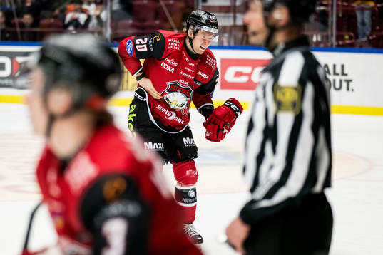 Malmö Redhawks Thomas Berg Paulsen lämnar planen