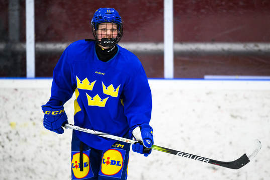 Ella Hellman of Sweden at a practice session