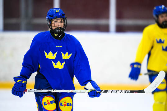 Ebba Hedqvist of Sweden at a practice session