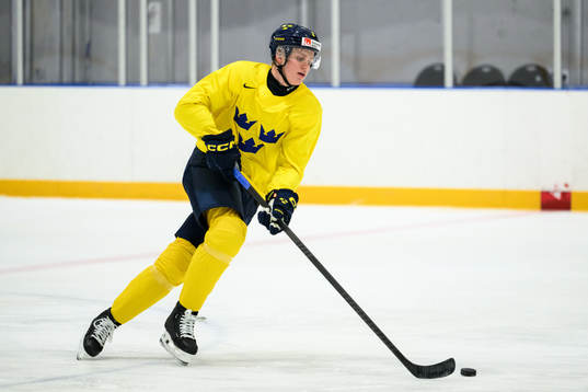ofElias Pettersson  Sweden at a practice session