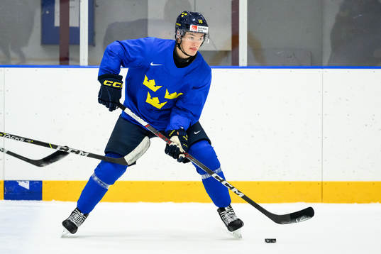 Fabian Wagner of Sweden at a practice session