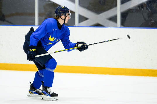 Liam Öhgren of Sweden at a practice session