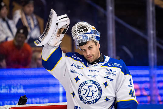Leksands målvakt Mantas Armalis
