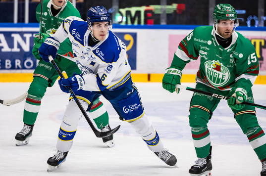 Leksands Alexander Lundqvist och Rögles Simon Ryfors