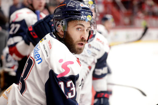 Linköpings Anthony Greco deppar