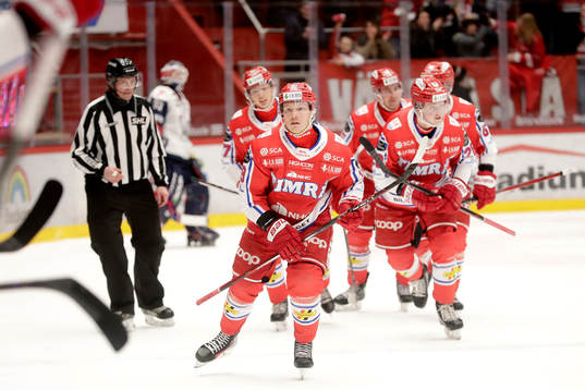 Timrås Erik Andersson jublar
