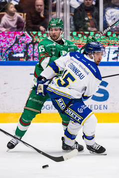 Rögles Simon Ryfors och Leksands Max Veronneau