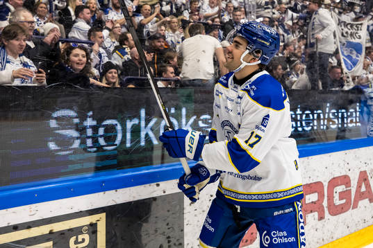 Leksands Philip Fankl jublar