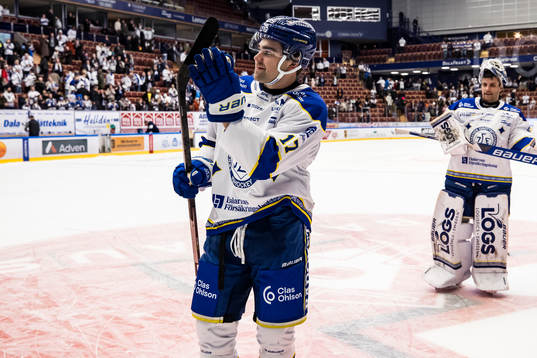Leksands Philip Fankl jublar