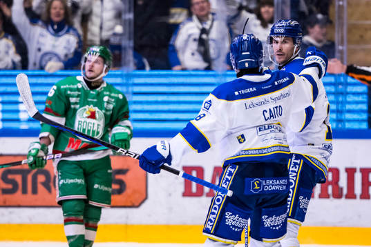 Leksands Jon Knuts jubel