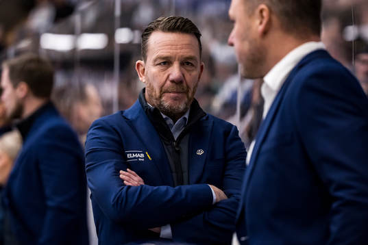 Leksands tränare Charles Berglund