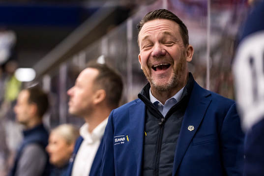 Leksands tränare Charles Berglund