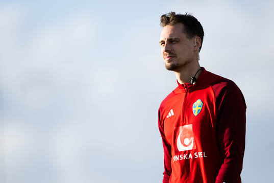 Interim coach Daniel Bäckström of the Swedish men's
