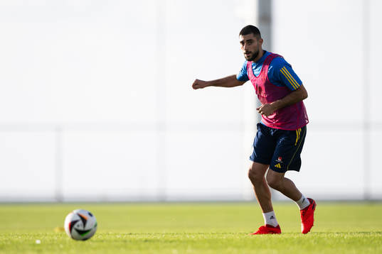 Rami Al Hajj of the Swedish men's football national team at
