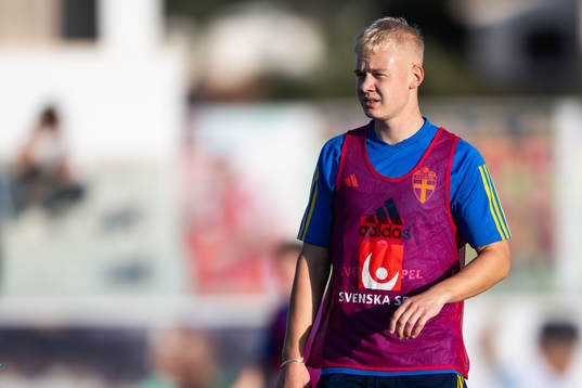 Otto Rosengren of the Swedish men's football national team