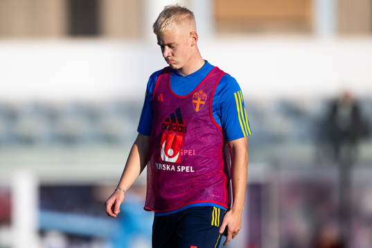 Otto Rosengren of the Swedish men's football national team