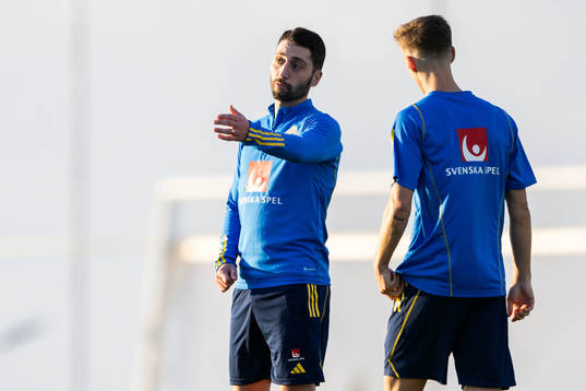 Nahir Besara of the Swedish men's football national team at
