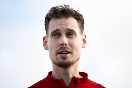 Interim coach Daniel Bäckström of the Swedish men's