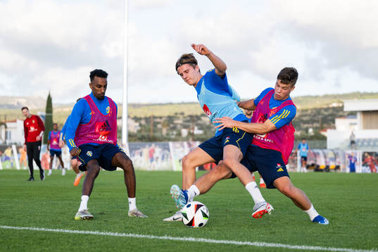 Taha Ali, Erik Ahlstrand and Samuel Dahl of the Swedish