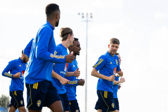 Anton Salétros of the Swedish men's football national team