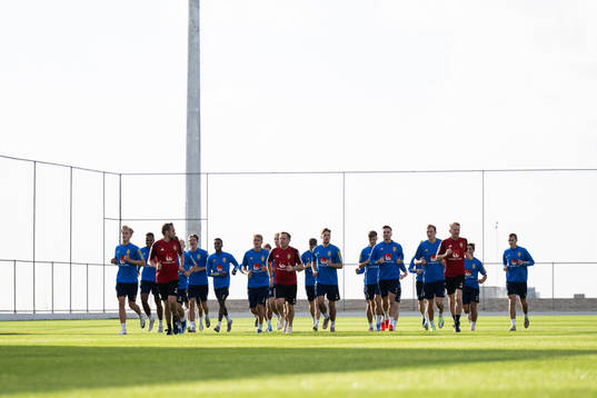 Players of the Swedish men's football national team at a