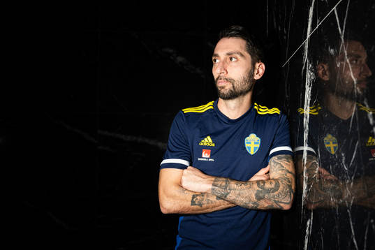Nahir Besara of the Swedish men's football national team