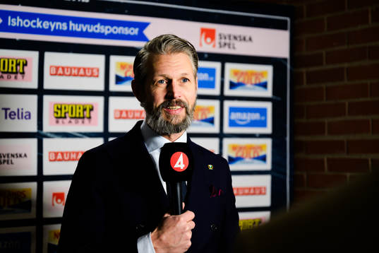 Färjestads sportdirektör Rickard Wallin