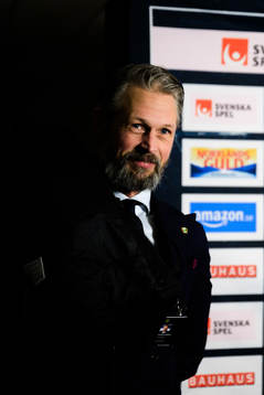 Färjestads sportdirektör Rickard Wallin