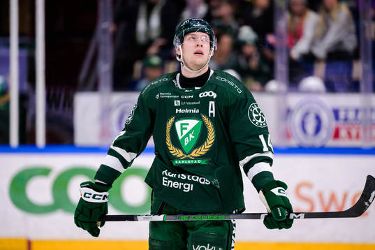 Färjestads Victor Ejdsell deppar