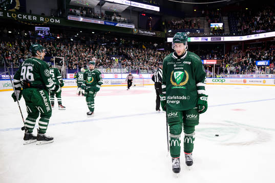 Färjestads Per Åslund deppar