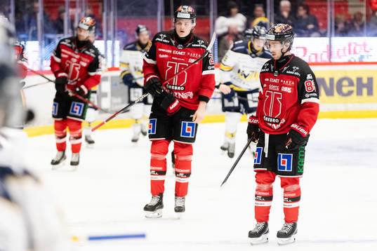 Örebros Milton Oscarson och Mathias Bromé deppar