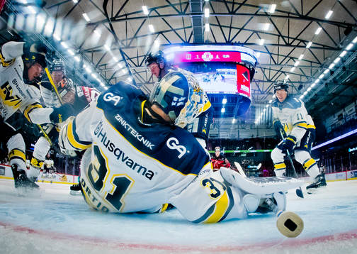 HV71s målvakt Joni Ortio