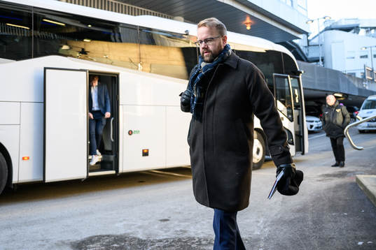 Media manager Linus Hugosson of Sweden