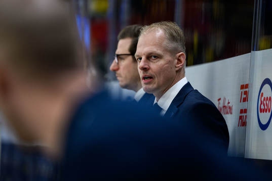 Head coach Magnus Hävelid of Sweden
