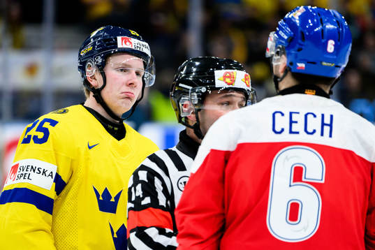 Otto Stenberg of Sweden and Ales Cech of Czech Republic