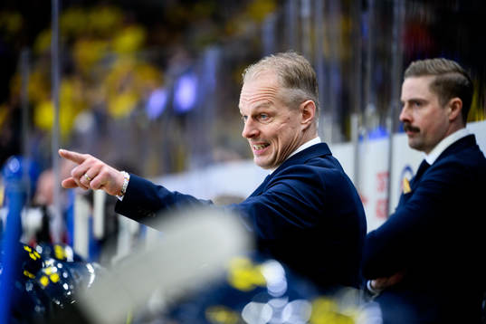 Head coach Magnus Hävelid of Sweden