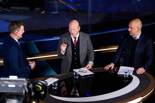 Niklas Jihde, Håkan Södergren and Erik Granqvist in the
