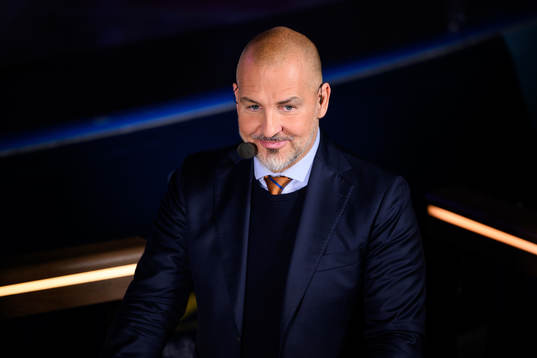 Erik Granqvist in the Viaplay studio