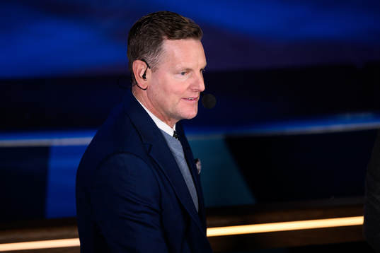 Niklas Jihde  in the Viaplay studio