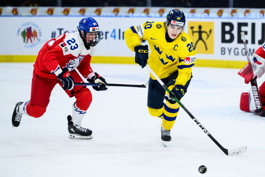 Tomas Galvas of Czech Republic and Liam Öhgren of Sweden