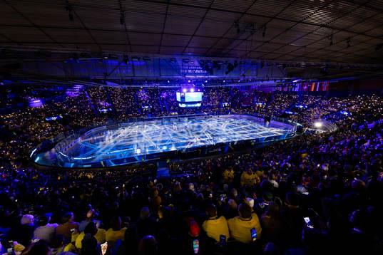 View from the stands
