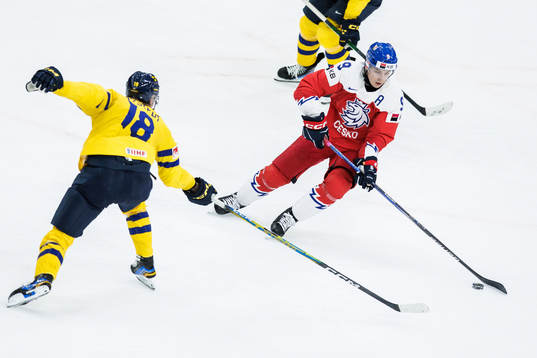 Filip Bystedt of Sweden and Tomas Hamara of Czech Republic