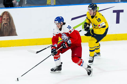 Matyas Melovsky of Czech Republic and Filip Bystedt of