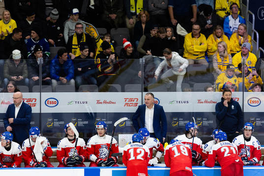 Players and staff of Czech Republic