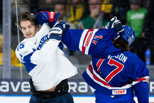 Jesse Pulkkinen of Finland and Danny Nelson of USA