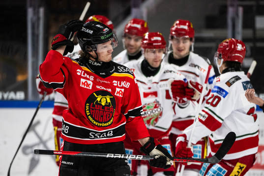 Luleås Marcus Hardegård deppar