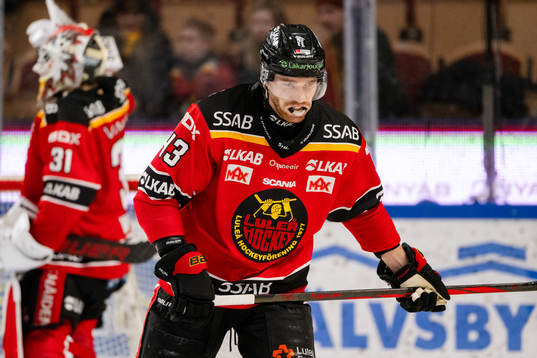 Luleås Oscar Eklind deppar