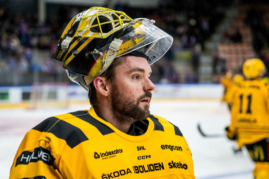 Skellefteås målvakt Gustaf Lindvall