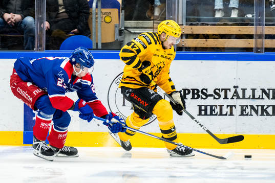 Oskarshamns Gustaf Westlund och Skellefteås Pär Lindholm