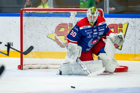Oskarshamns målvakt Niklas Lundström